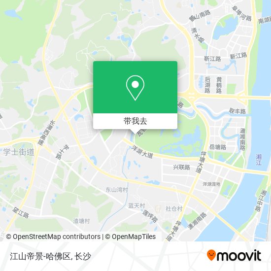 江山帝景-哈佛区地图