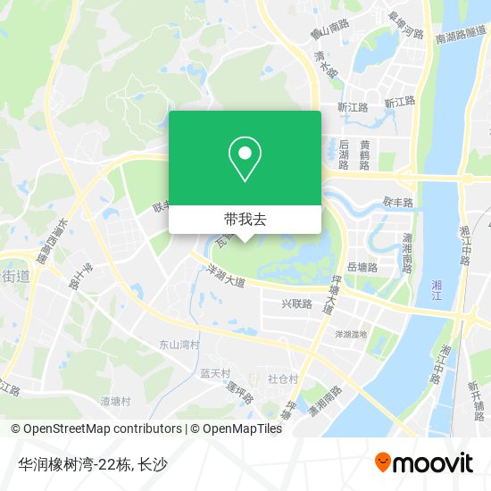 华润橡树湾-22栋地图