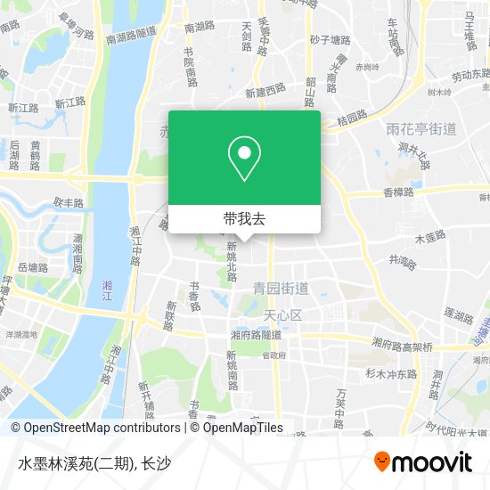 水墨林溪苑(二期)地图