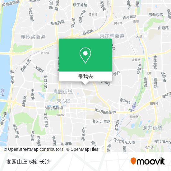 友园山庄-5栋地图