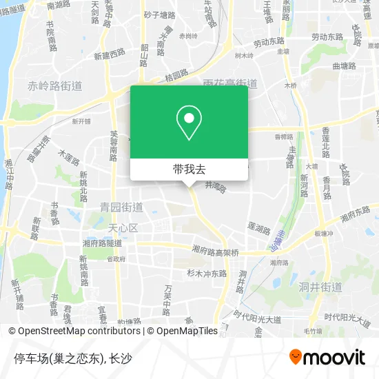 停车场(巢之恋东)地图