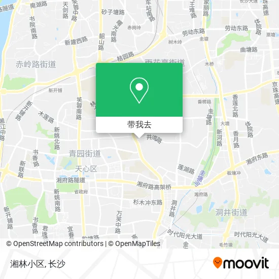 湘林小区地图