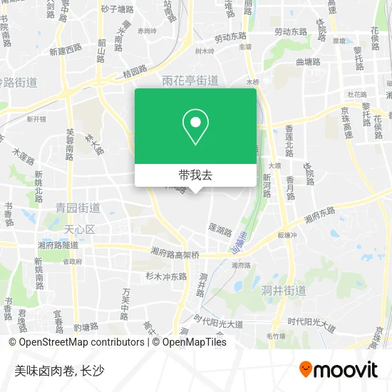 美味卤肉卷地图
