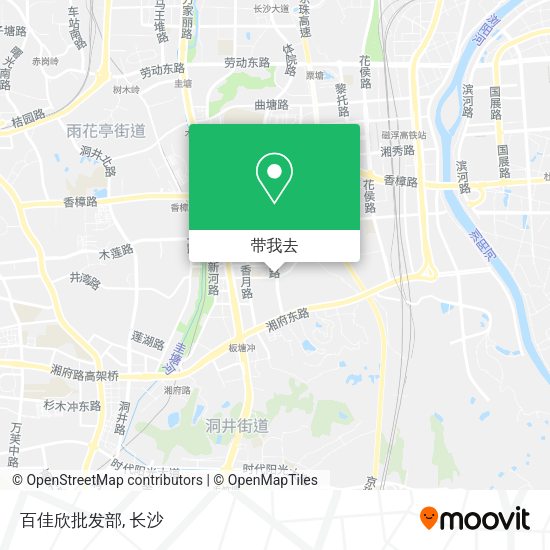百佳欣批发部地图