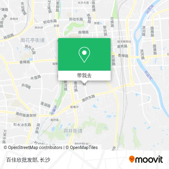 百佳欣批发部地图