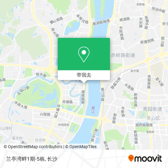兰亭湾畔1期-5栋地图