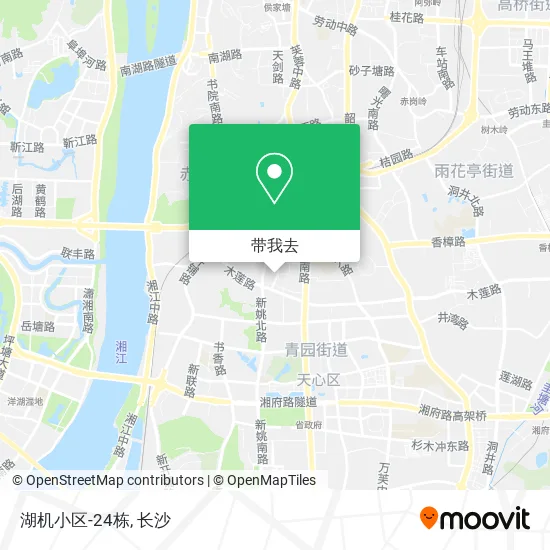 湖机小区-24栋地图