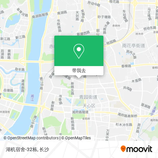 湖机宿舍-32栋地图