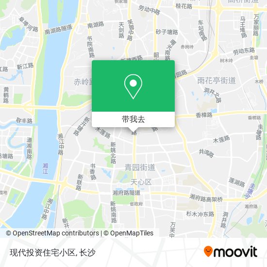 现代投资住宅小区地图