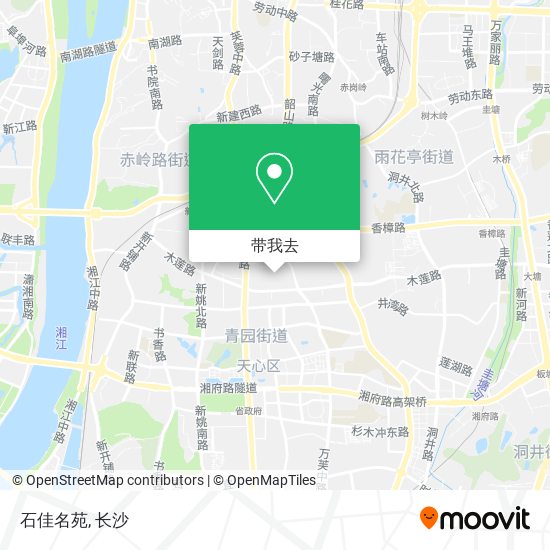 石佳名苑地图
