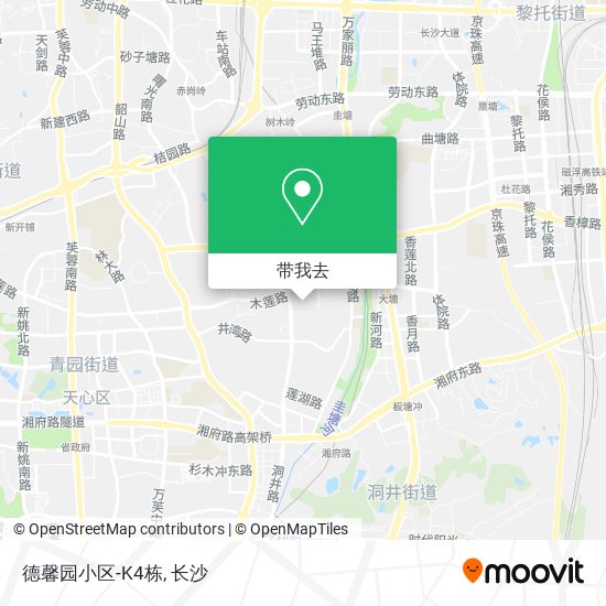 德馨园小区-K4栋地图