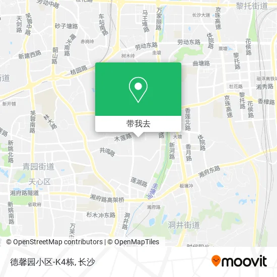 德馨园小区-K4栋地图