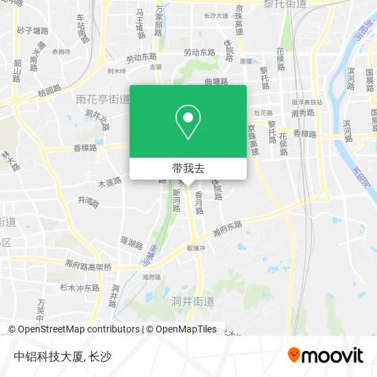 中铝科技大厦地图
