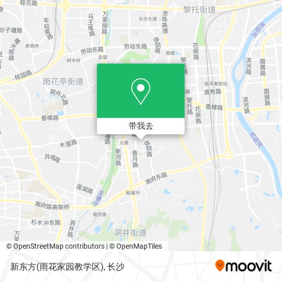 新东方(雨花家园教学区)地图