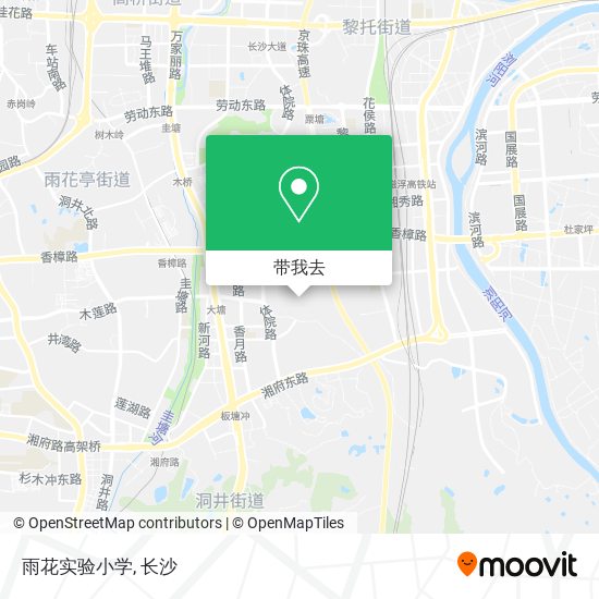 雨花实验小学地图