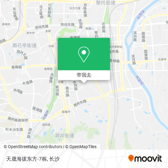 天晟海拔东方-7栋地图