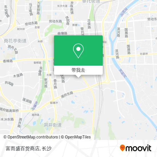 富而盛百货商店地图