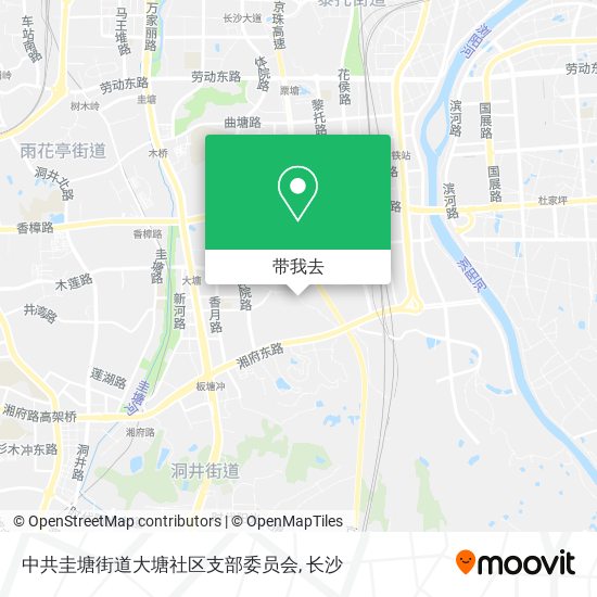 中共圭塘街道大塘社区支部委员会地图
