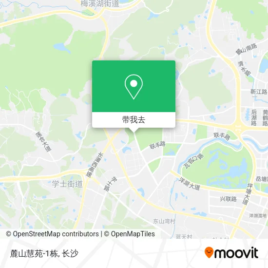 麓山慧苑-1栋地图