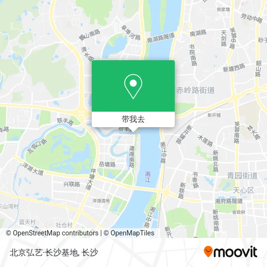 北京弘艺·长沙基地地图