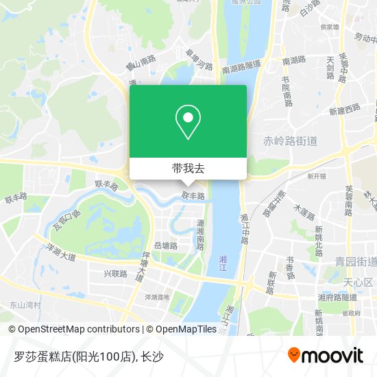 罗莎蛋糕店(阳光100店)地图
