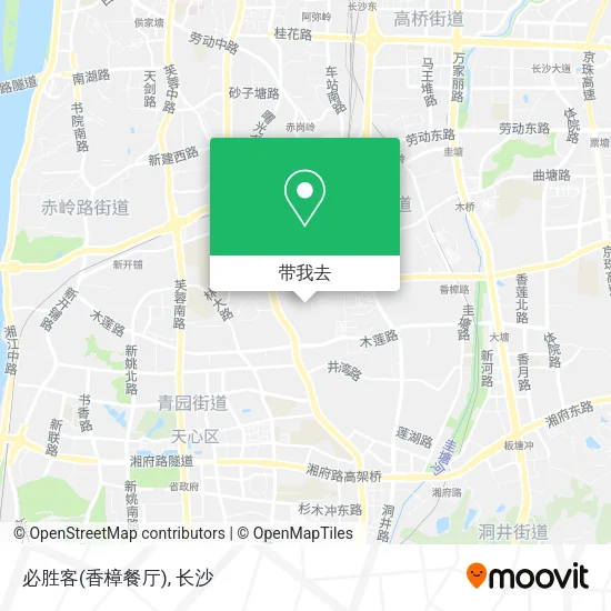 必胜客(香樟餐厅)地图
