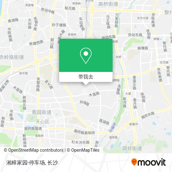 湘樟家园-停车场地图