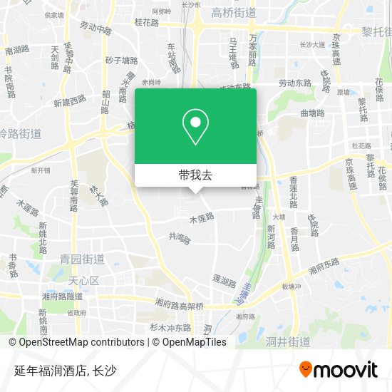 延年福润酒店地图
