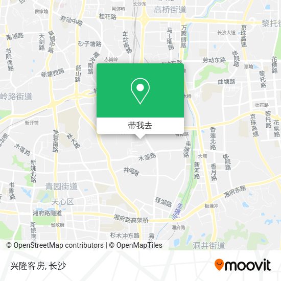 兴隆客房地图