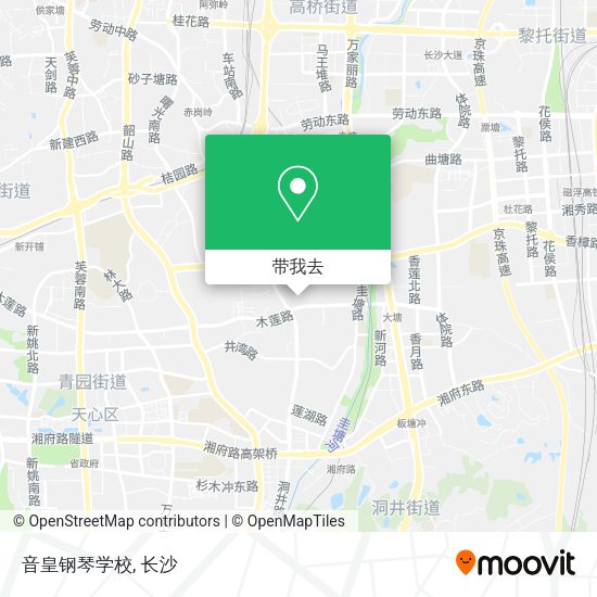 音皇钢琴学校地图