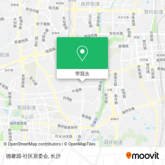 德馨园-社区居委会地图