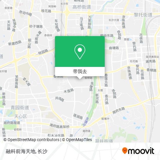 融科前海天地地图