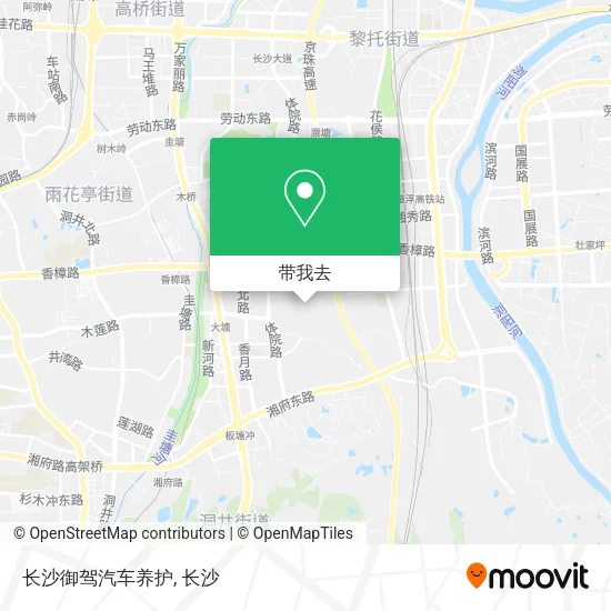 长沙御驾汽车养护地图