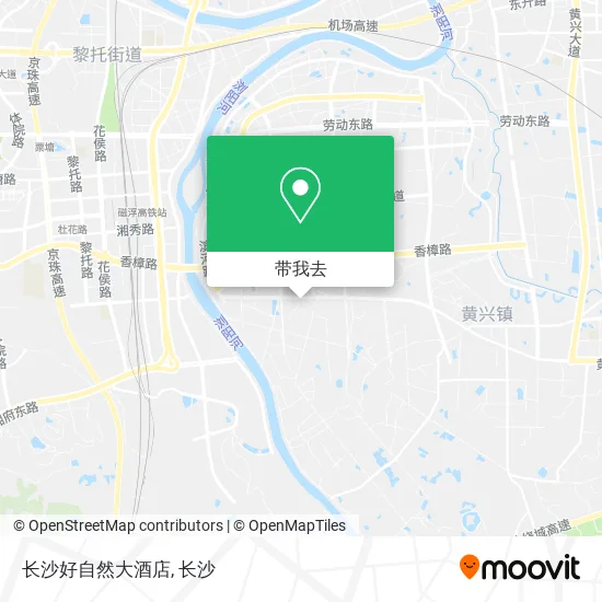 长沙好自然大酒店地图