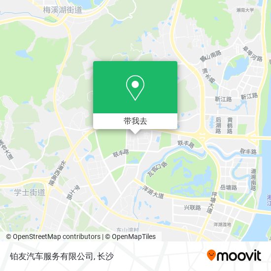 铂友汽车服务有限公司地图