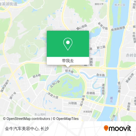 金牛汽车美容中心地图
