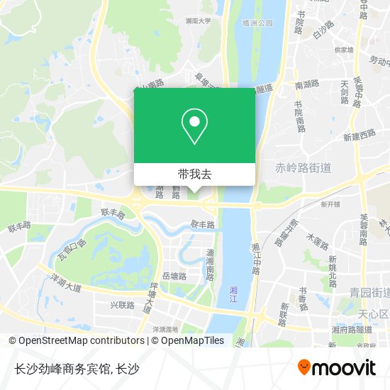 长沙劲峰商务宾馆地图