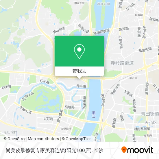 尚美皮肤修复专家美容连锁(阳光100店)地图