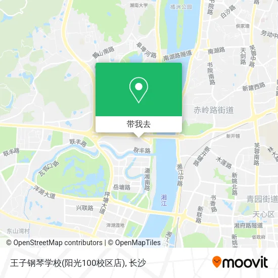 王子钢琴学校(阳光100校区店)地图