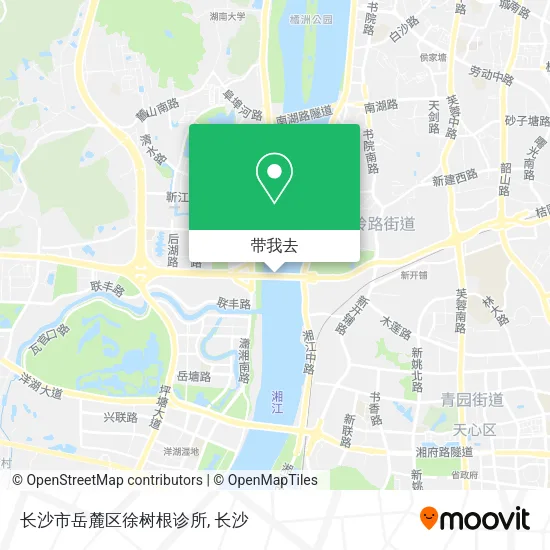 长沙市岳麓区徐树根诊所地图