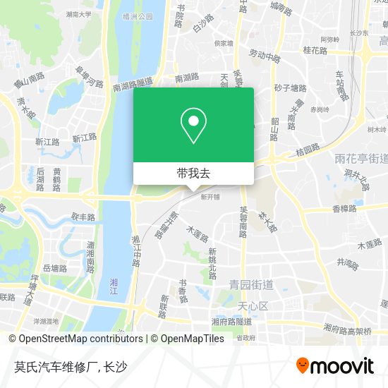 莫氏汽车维修厂地图