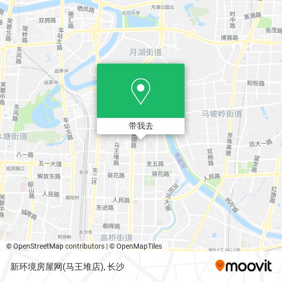 新环境房屋网(马王堆店)地图