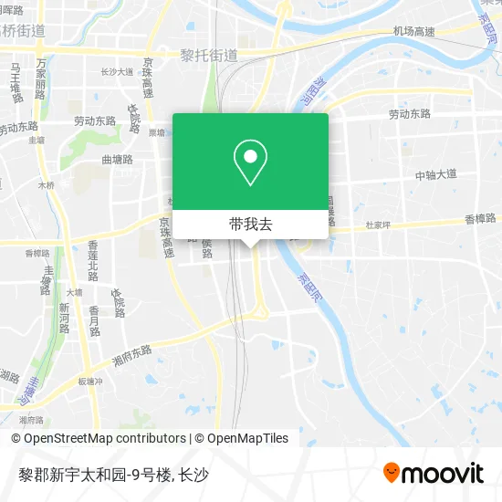 黎郡新宇太和园-9号楼地图