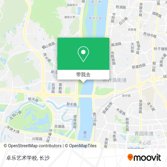 卓乐艺术学校地图