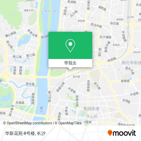 华新花苑-8号楼地图
