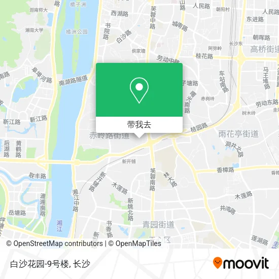 白沙花园-9号楼地图