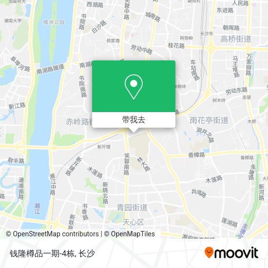 钱隆樽品一期-4栋地图