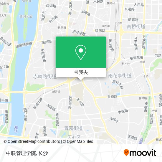 中联管理学院地图