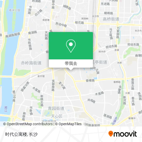 时代公寓楼地图