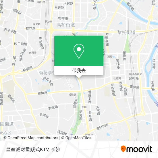 皇室派对量贩式KTV地图